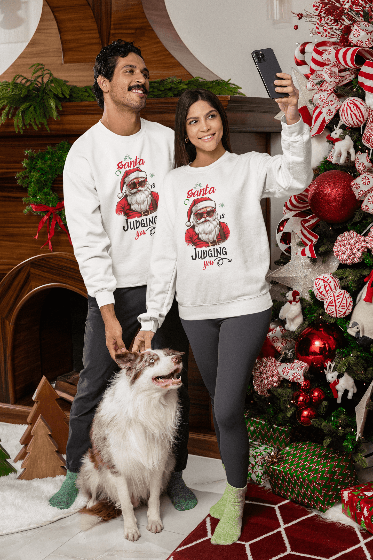 Santa Is Judging You - Sweatshirt