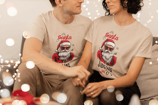 Santa Is Judging You - Unisex T-Shirt