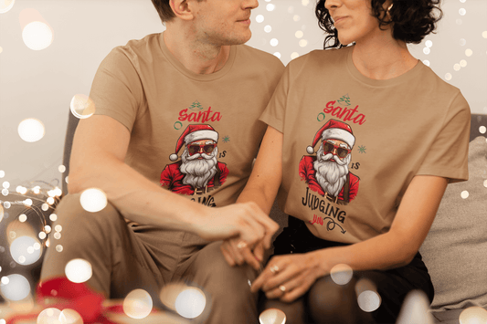 Santa Is Judging You - Unisex T-Shirt