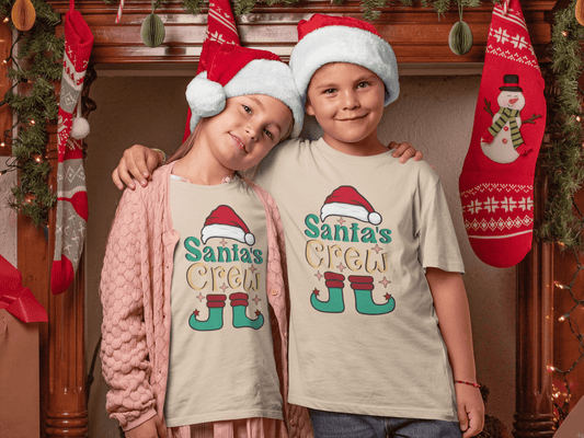Santa's Crew - Kids T-Shirts