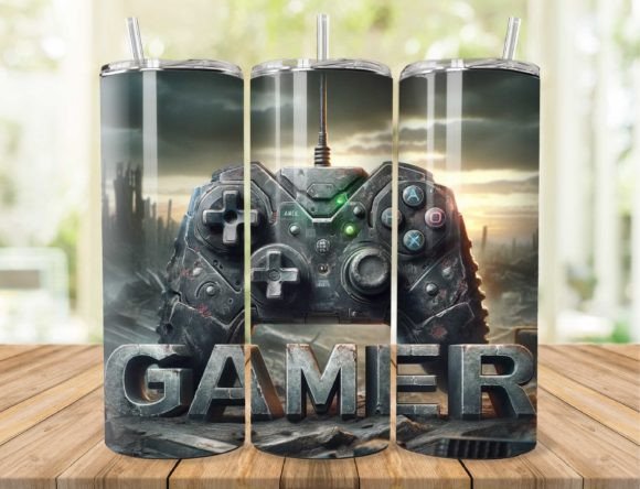 Steampunk Gamer - 20 Oz Tumbler