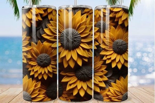 Sunflowers - 20 Oz Tumbler