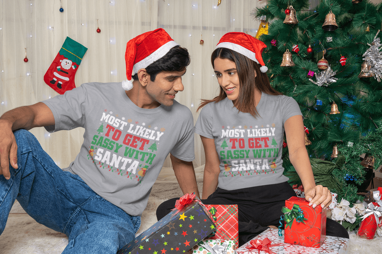 Most Likely to Get Sassy with Santa - Unisex