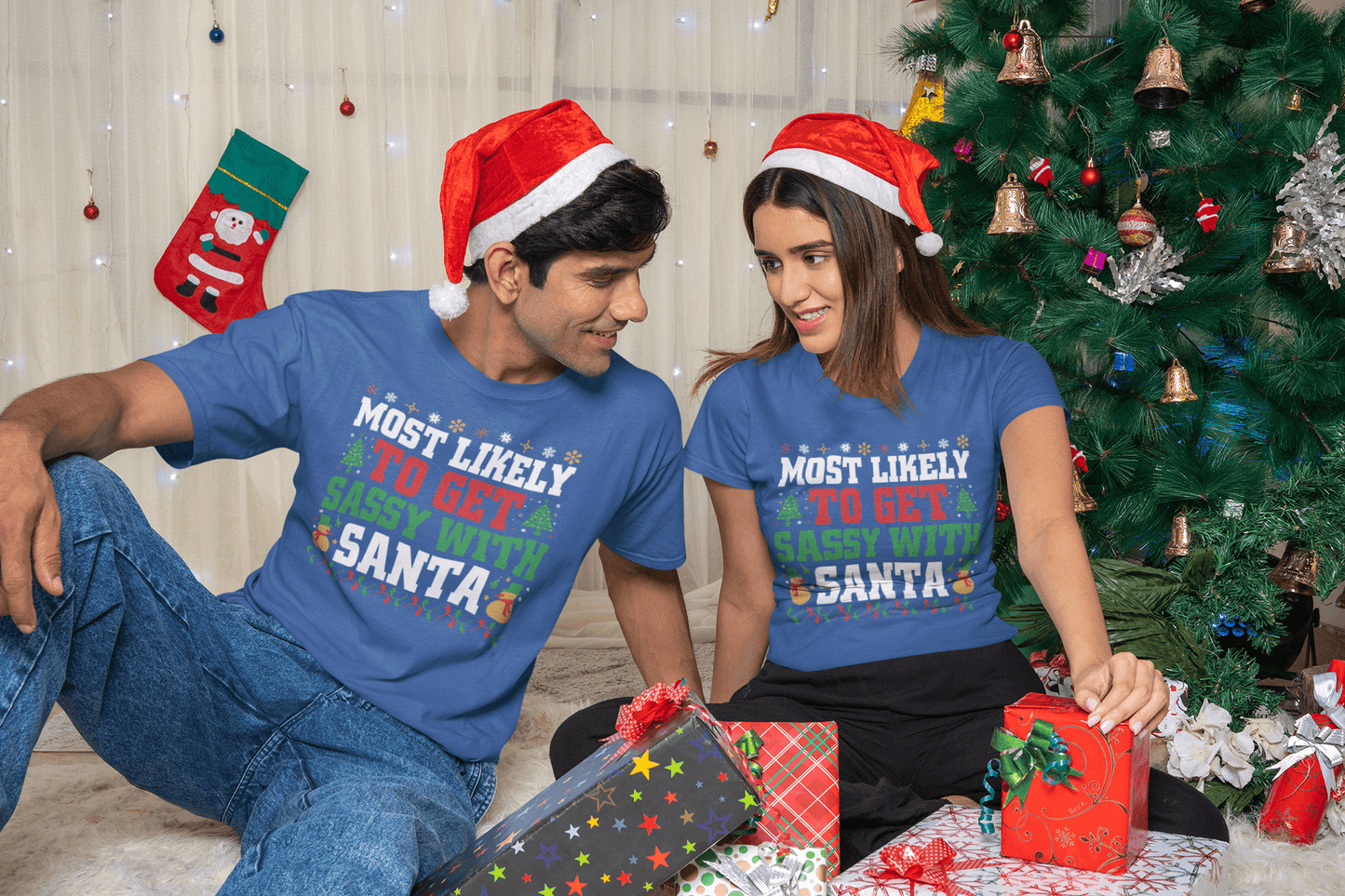 Most Likely to Get Sassy with Santa - Unisex