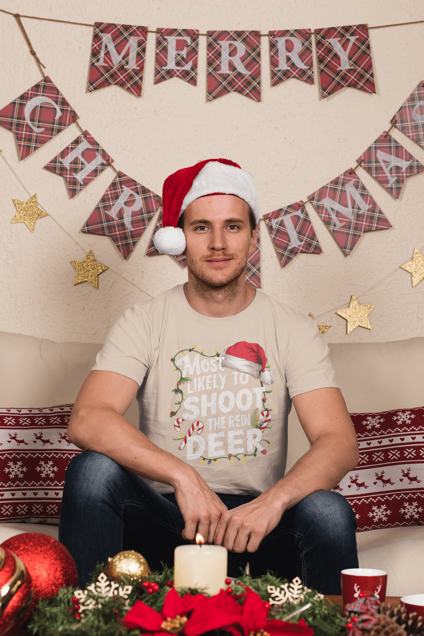 Most Likely to Shoot The Rein Deer - Unisex