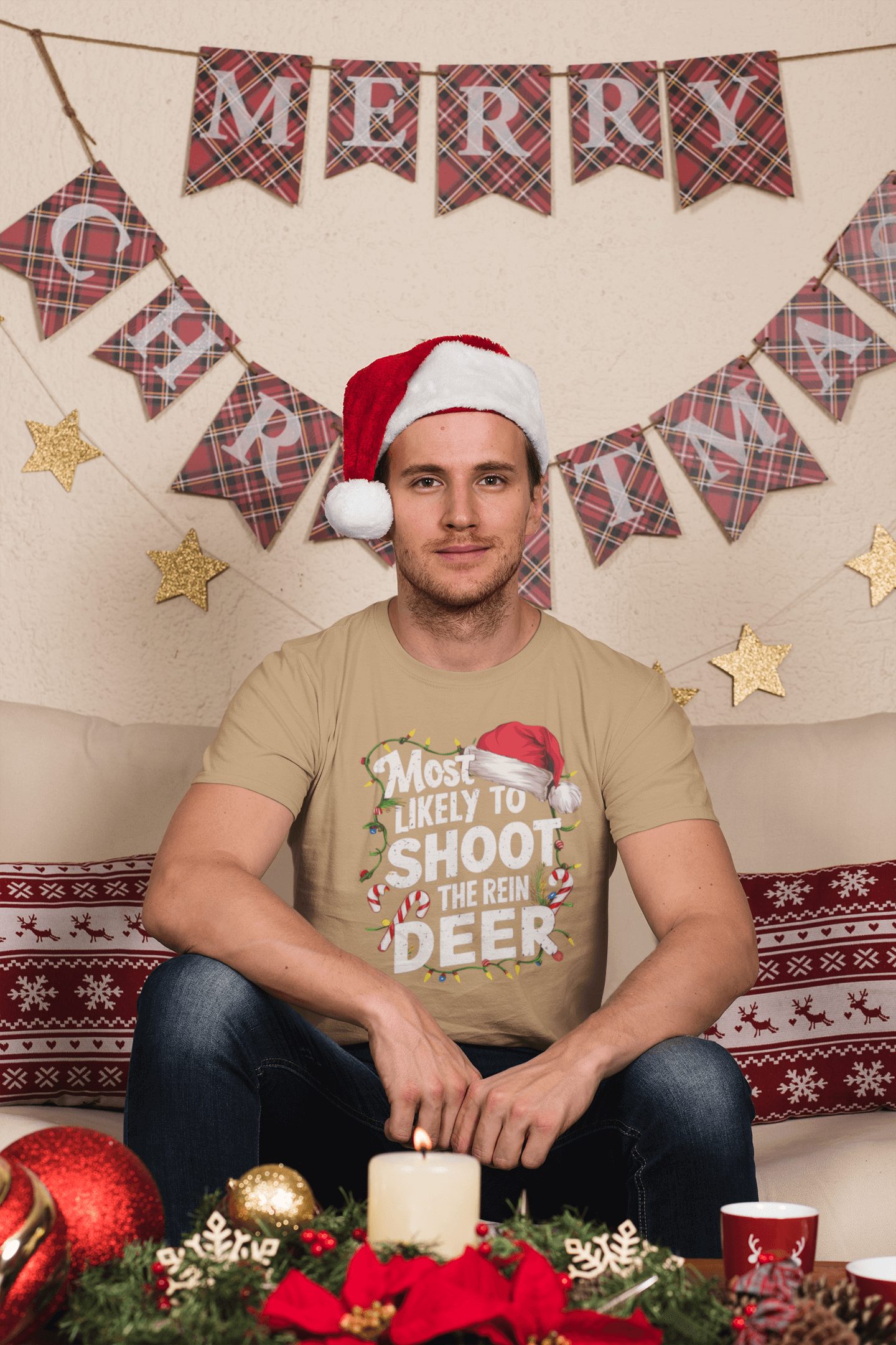 Most Likely to Shoot The Rein Deer - Unisex