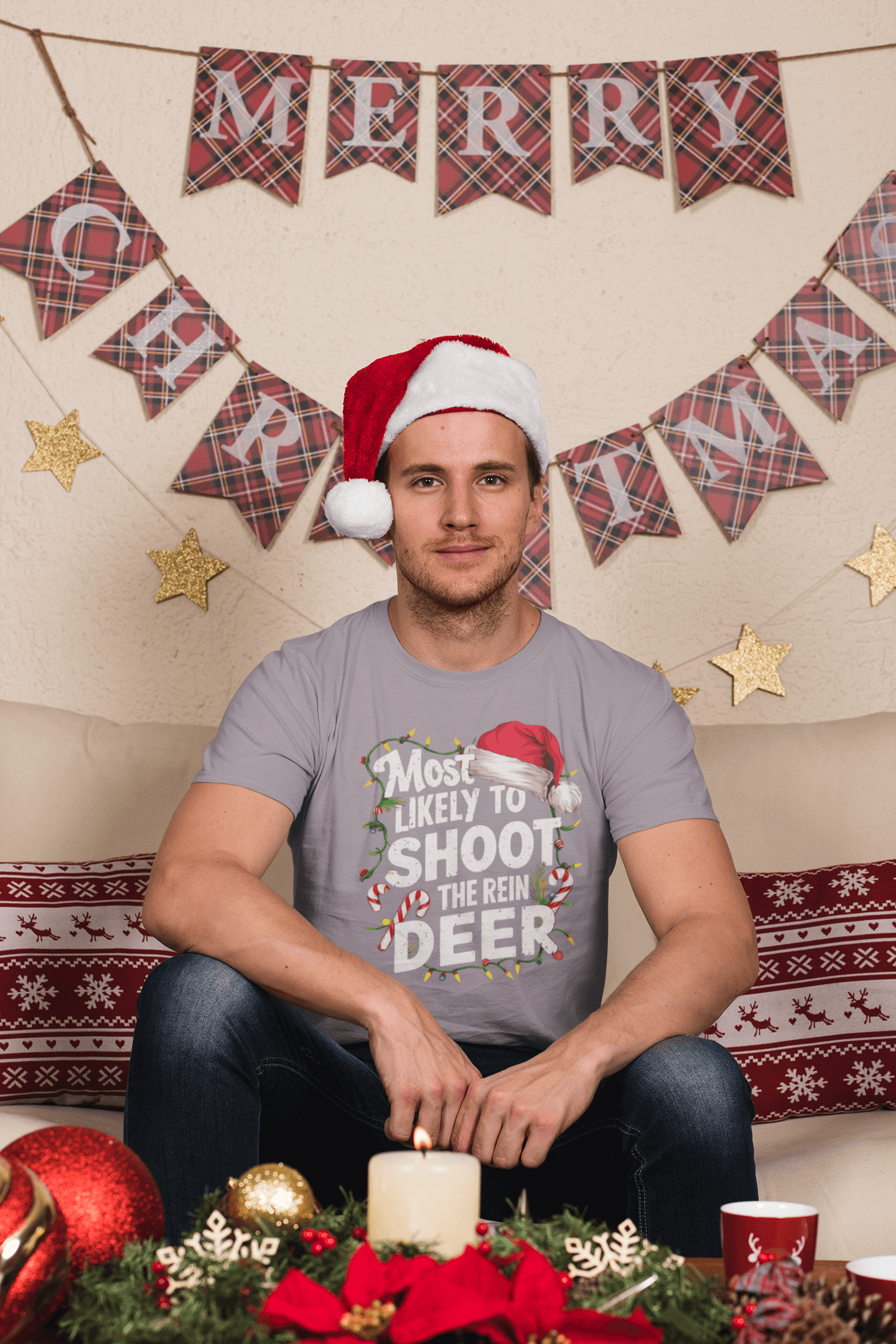 Most Likely to Shoot The Rein Deer - Unisex