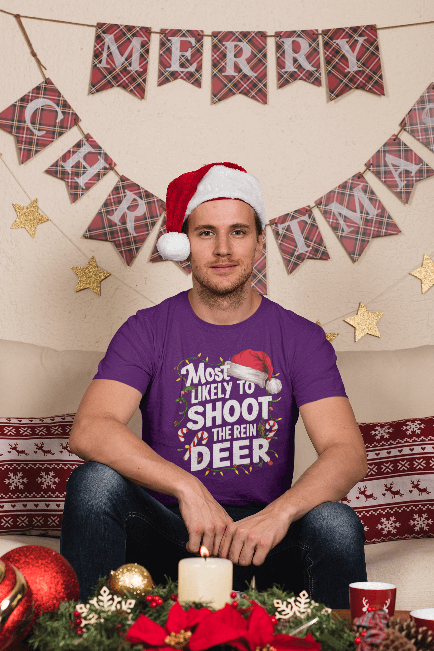 Most Likely to Shoot The Rein Deer - Unisex