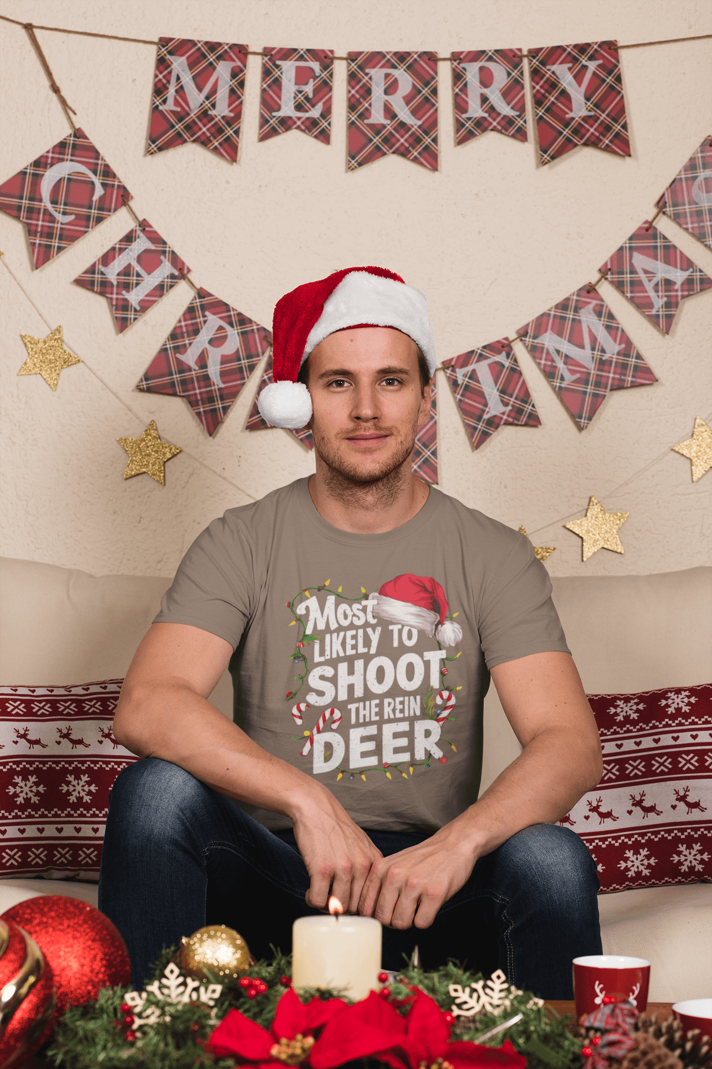 Most Likely to Shoot The Rein Deer - Unisex
