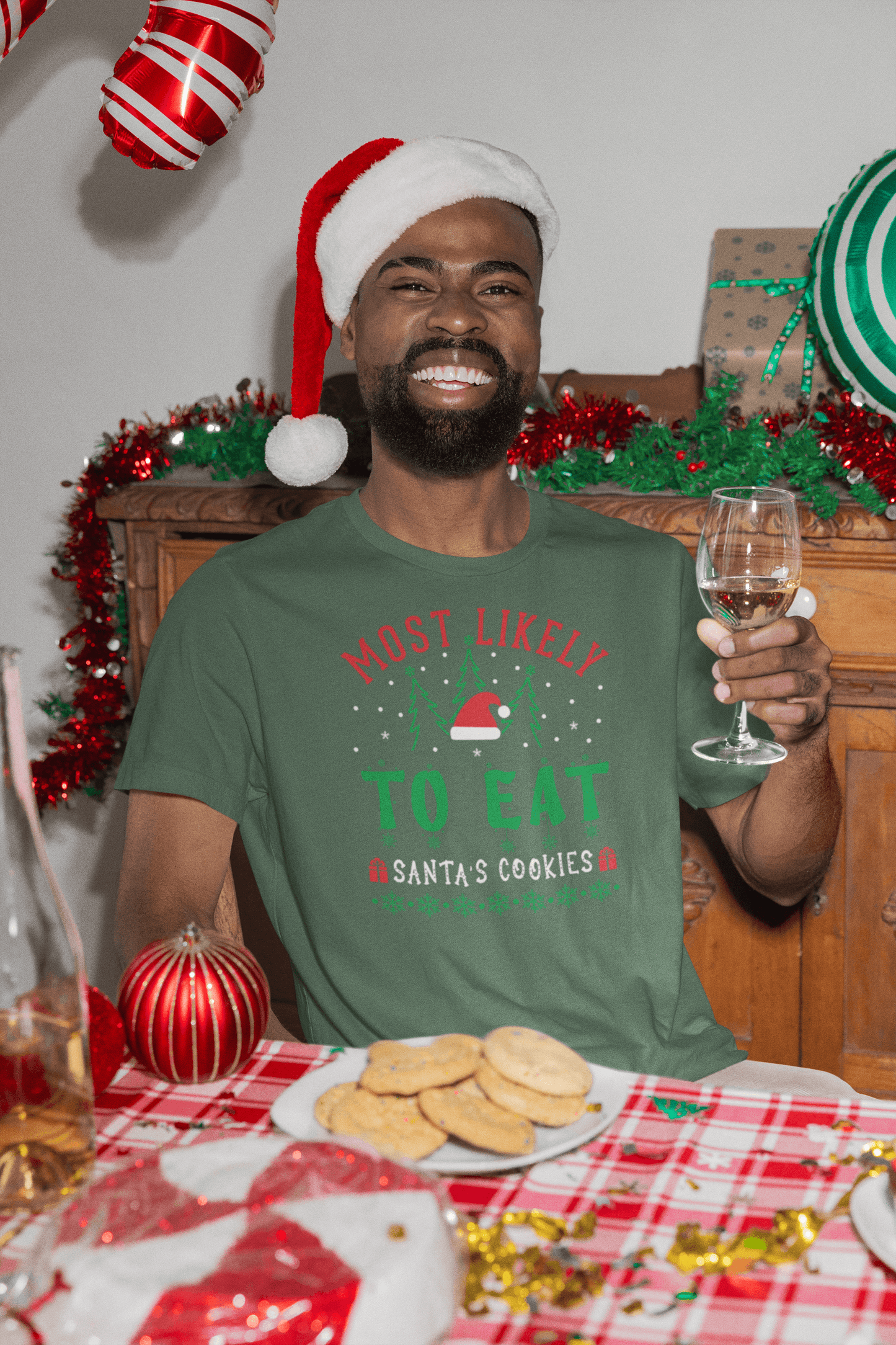 Most Likely to Eat Santa's Cookies - Unisex