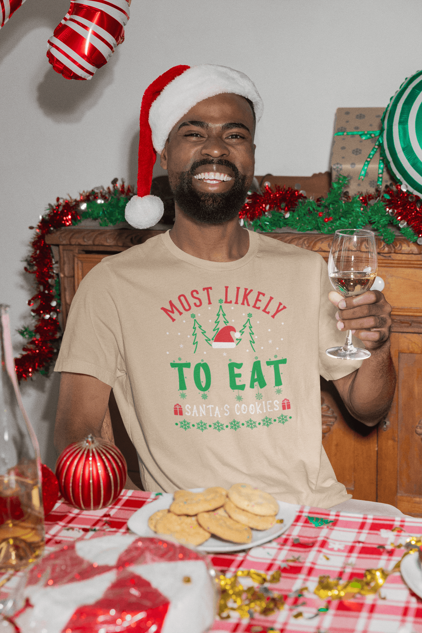Most Likely to Eat Santa's Cookies - Unisex