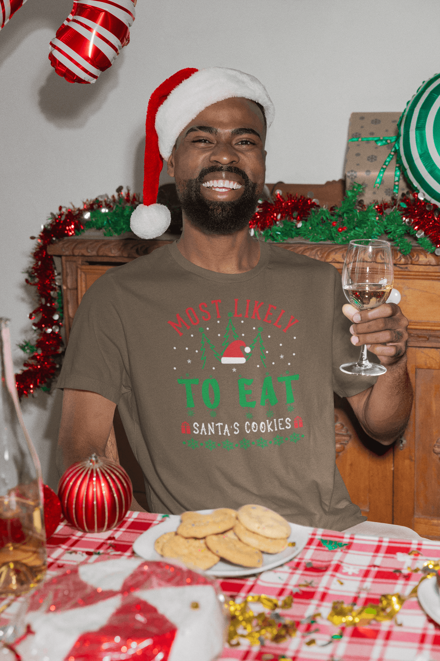 Most Likely to Eat Santa's Cookies - Unisex
