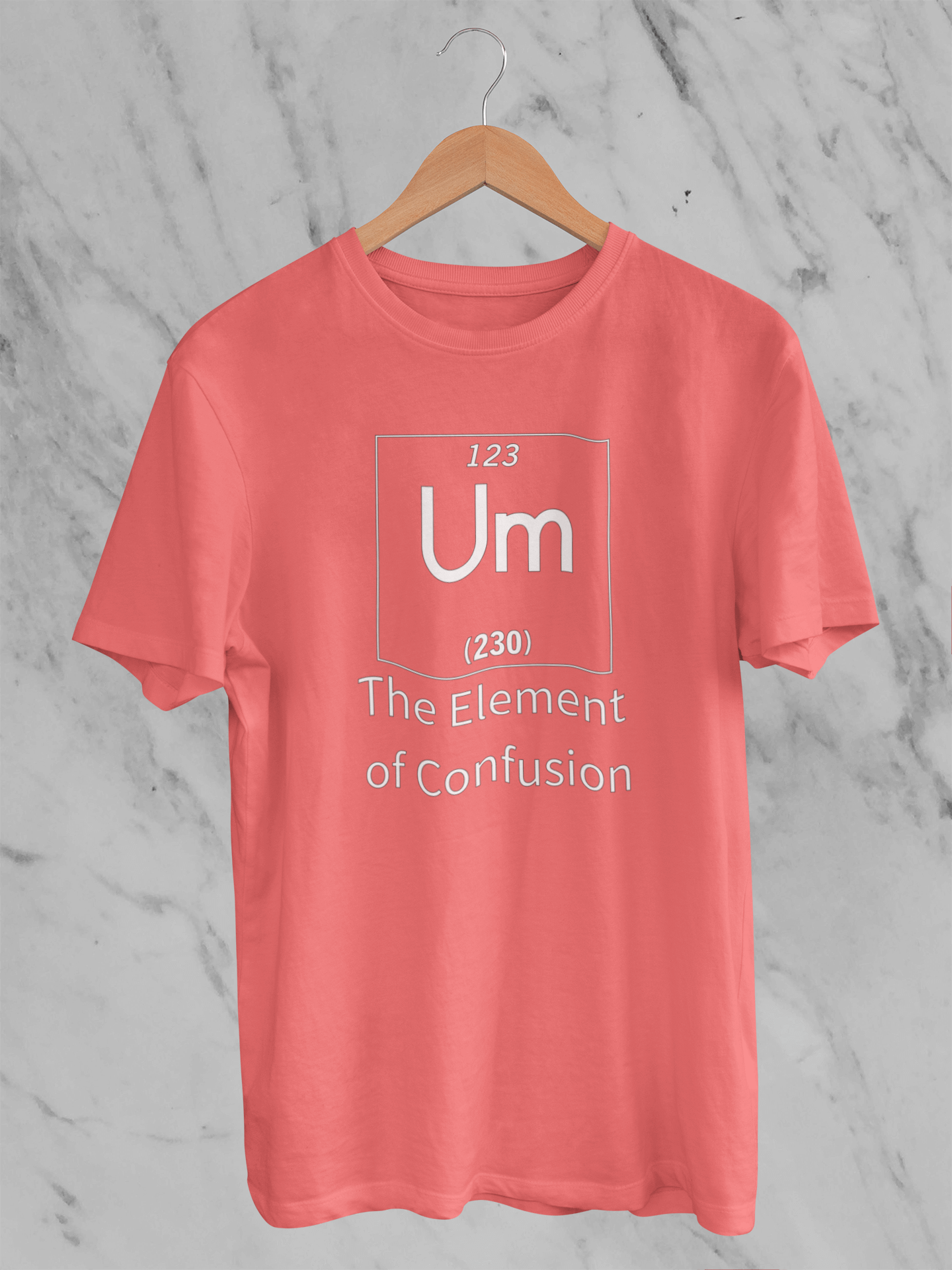 Um the Element of Confusion Unisex T-Shirt