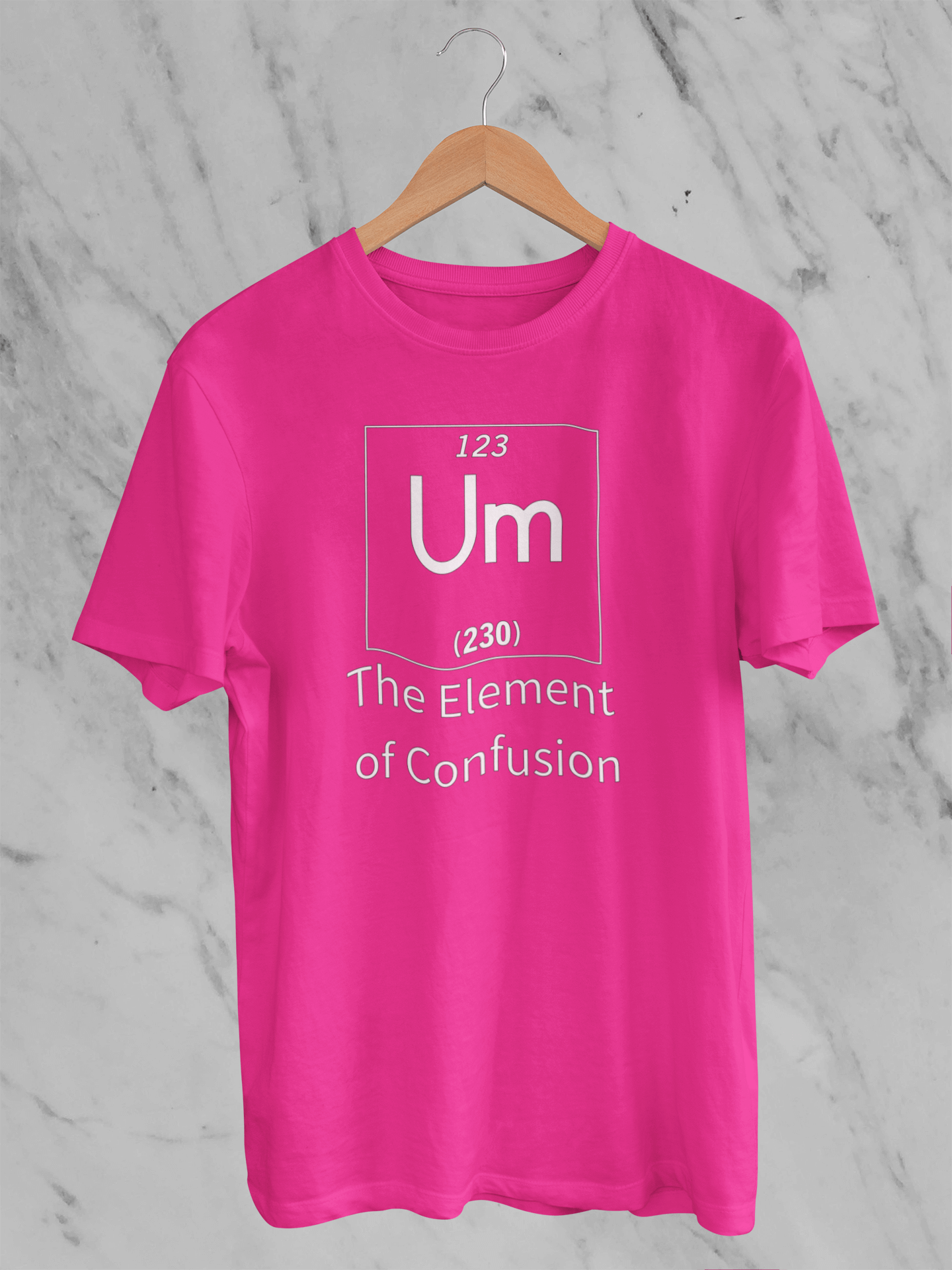 Um the Element of Confusion Unisex T-Shirt