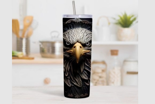 Tumbler - 3D American Eagle 20 Oz