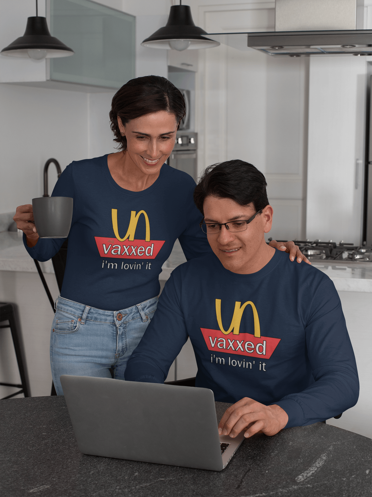 Unvaxxed: I'm Lovin' It - Long Sleeve T-Shirt