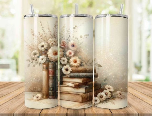 Vintage Books - 20 Oz Tumbler