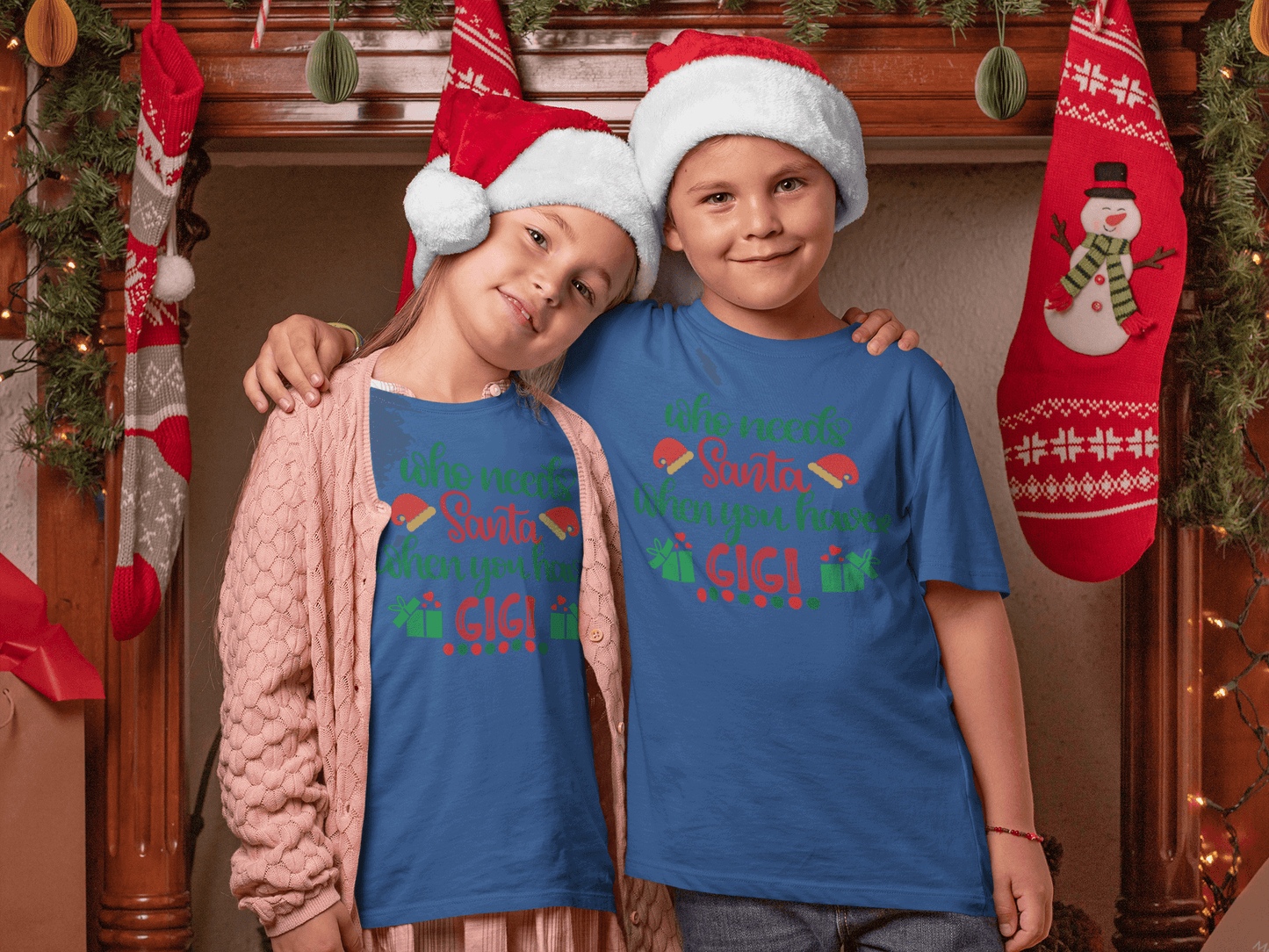 Who Needs Santa - GIGI - Kids T-Shirts