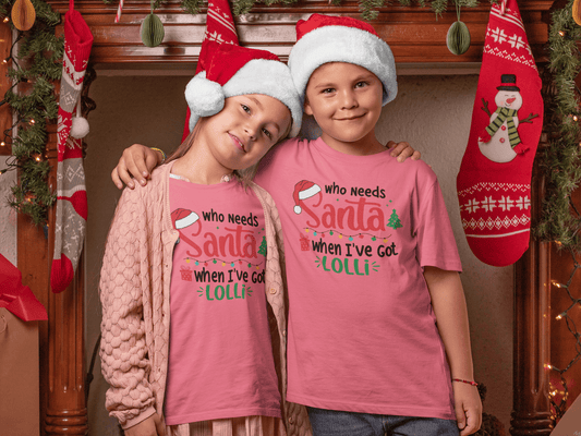 Who Needs Santa - LOLLI - Kids T-Shirts