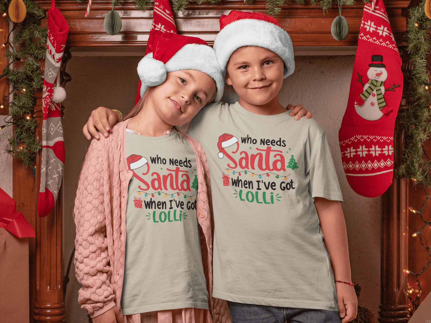 Who Needs Santa - LOLLI - Kids T-Shirts