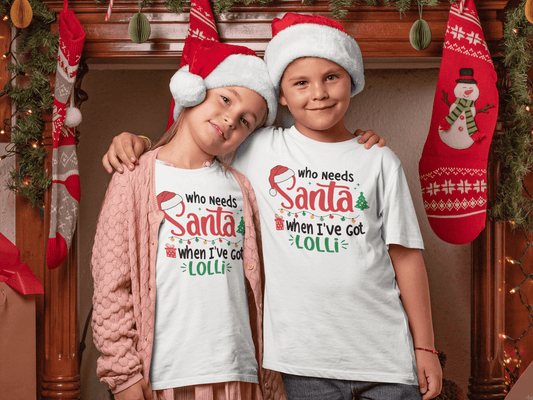 Who Needs Santa - LOLLI - Kids T-Shirts