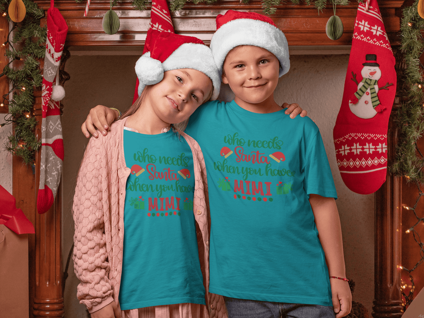 Who Needs Santa - MIMI - Kids T-Shirts