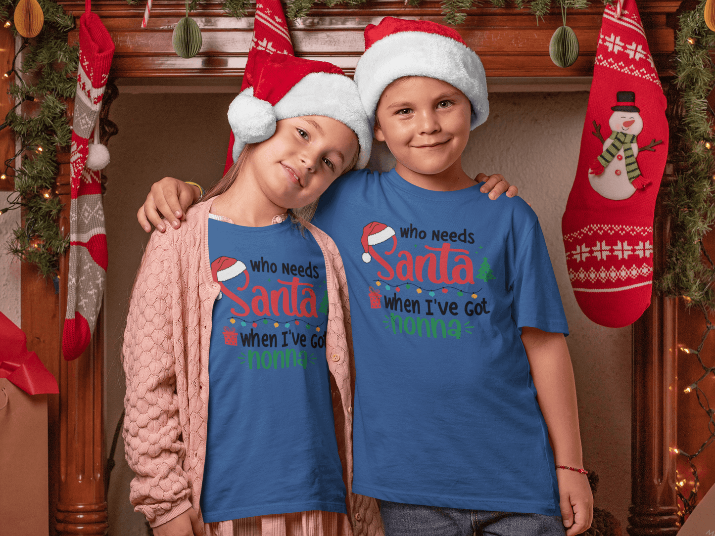 Who Needs Santa - NONNA - Kids T-Shirts