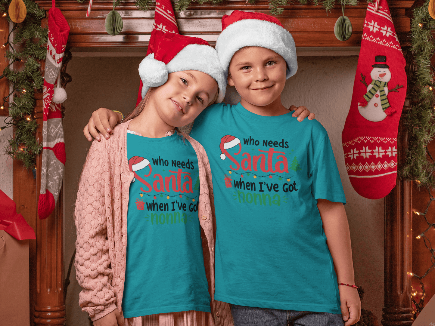 Who Needs Santa - NONNA - Kids T-Shirts