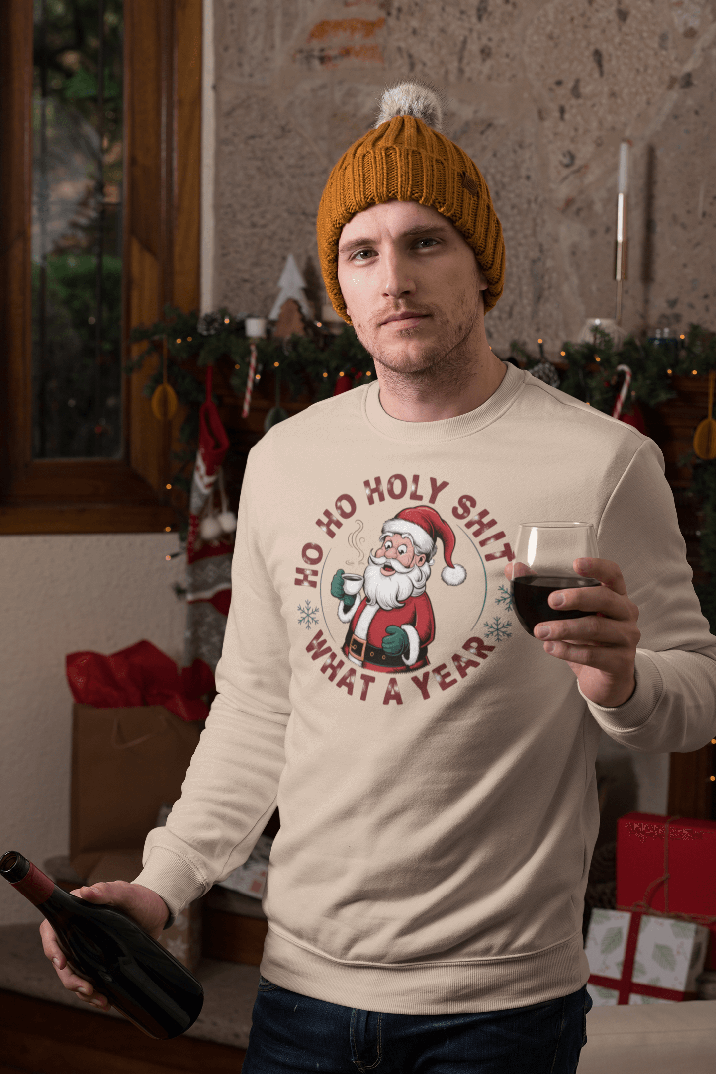Ho Ho Holy Sh*t What a Year - Sweatshirt