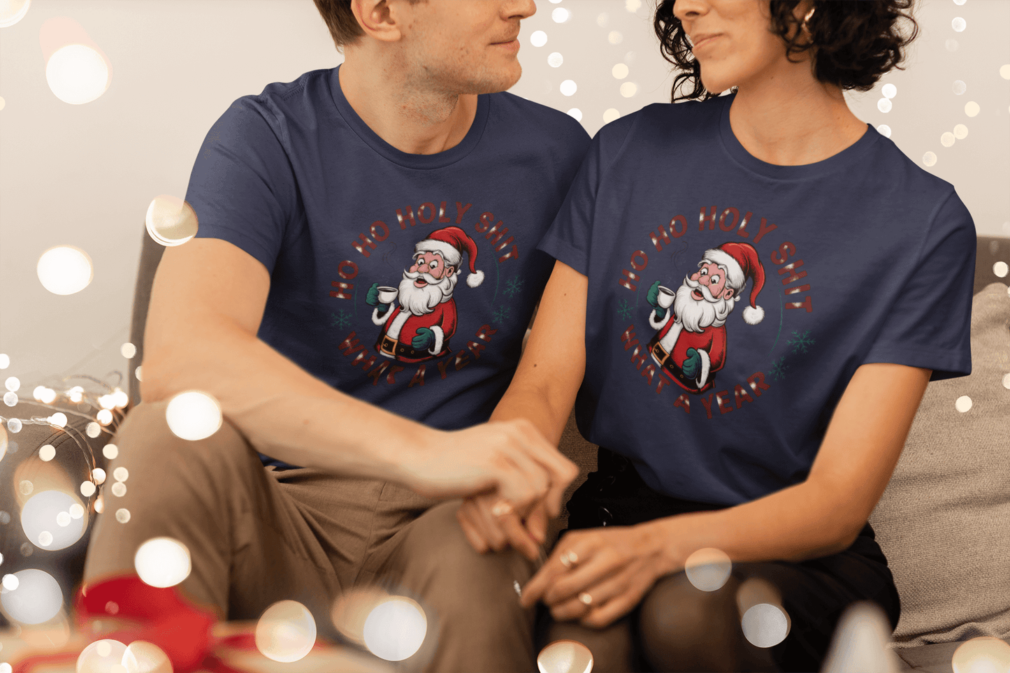 Ho Ho Holy Sh*t What A Year - Unisex T-Shirt