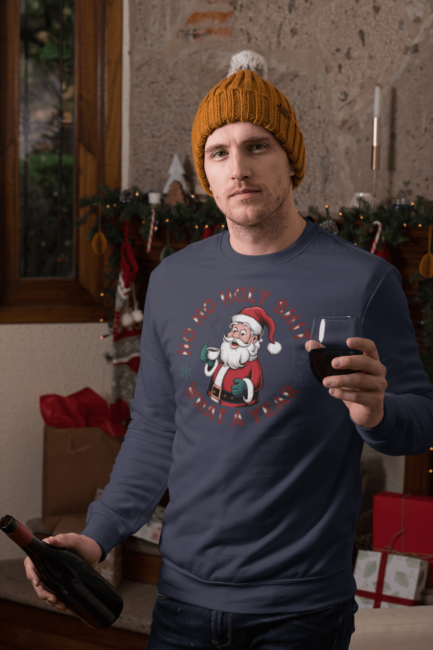 Ho Ho Holy Sh*t What a Year - Sweatshirt
