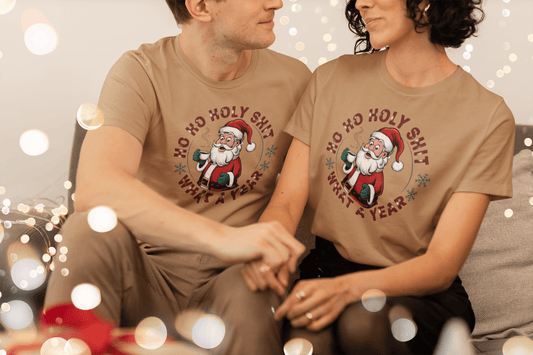 Ho Ho Holy Sh*t What A Year - Unisex T-Shirt