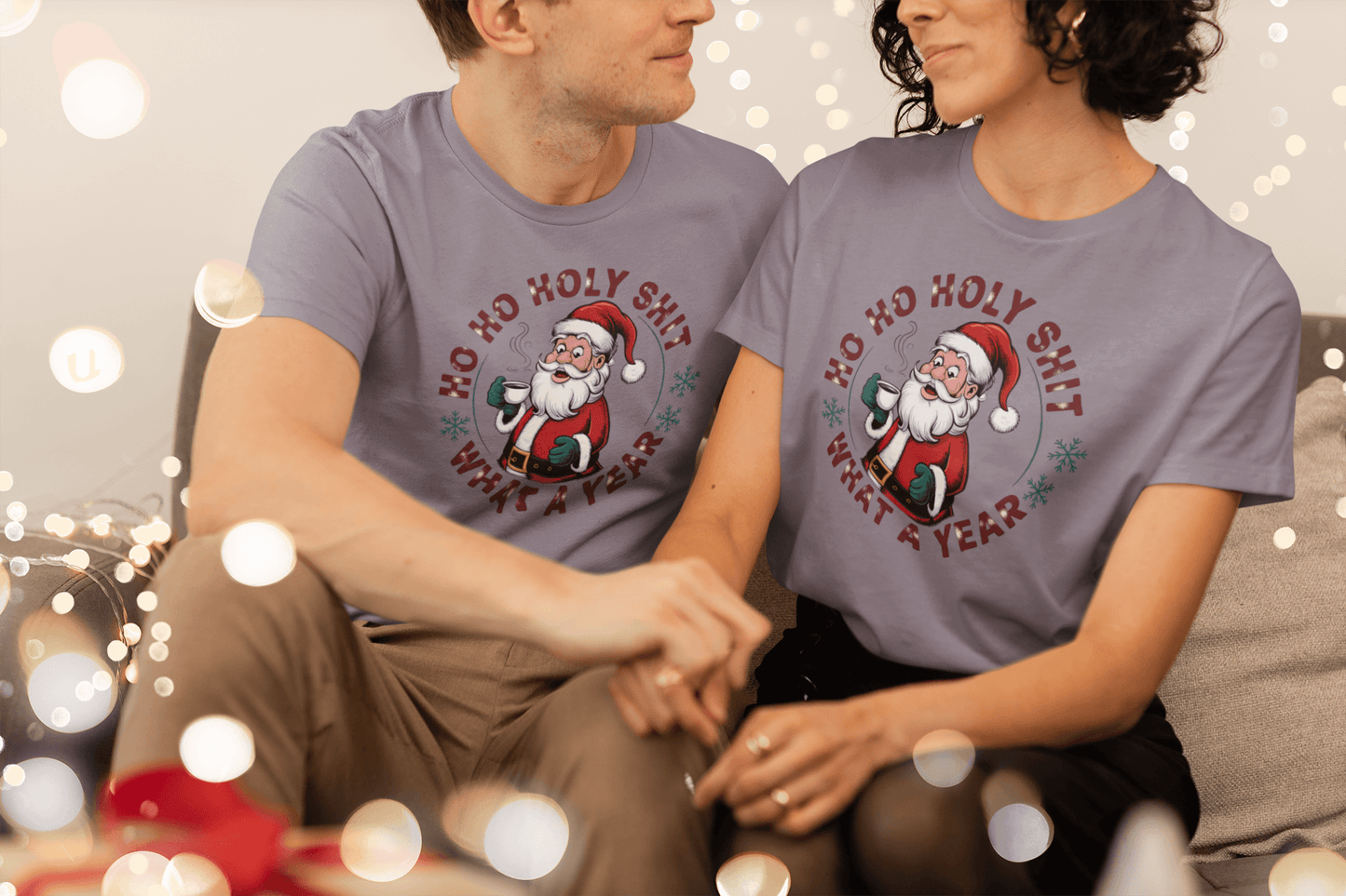 Ho Ho Holy Sh*t What A Year - Unisex T-Shirt