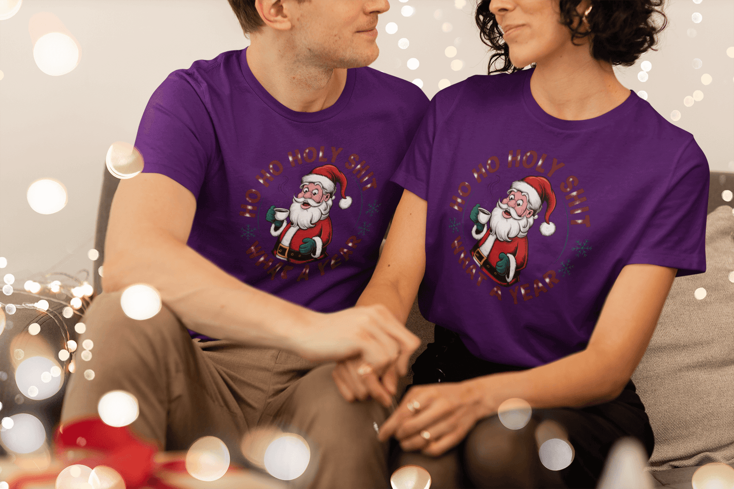 Ho Ho Holy Sh*t What A Year - Unisex T-Shirt