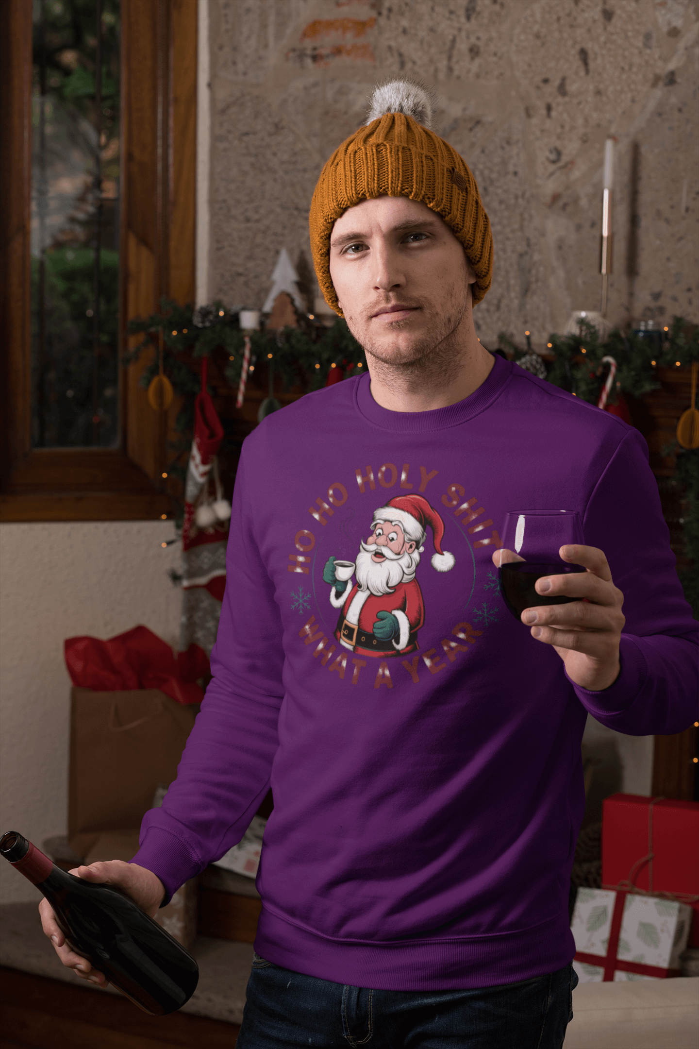Ho Ho Holy Sh*t What a Year - Sweatshirt