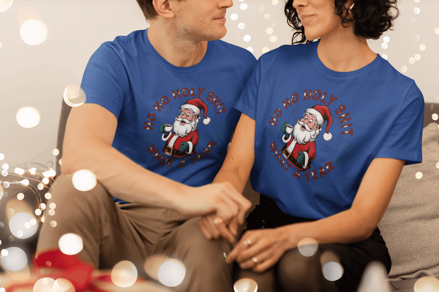 Ho Ho Holy Sh*t What A Year - Unisex T-Shirt