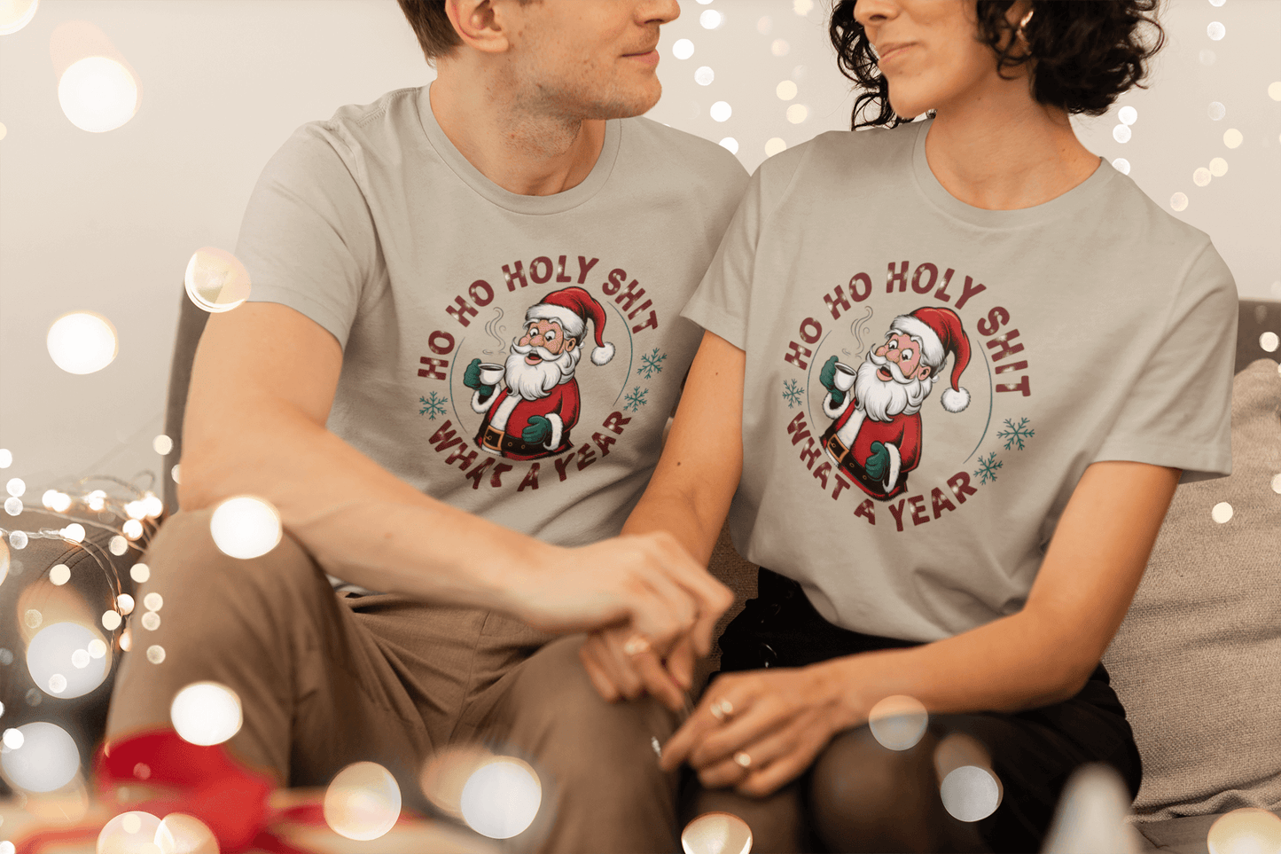 Ho Ho Holy Sh*t What A Year - Unisex T-Shirt