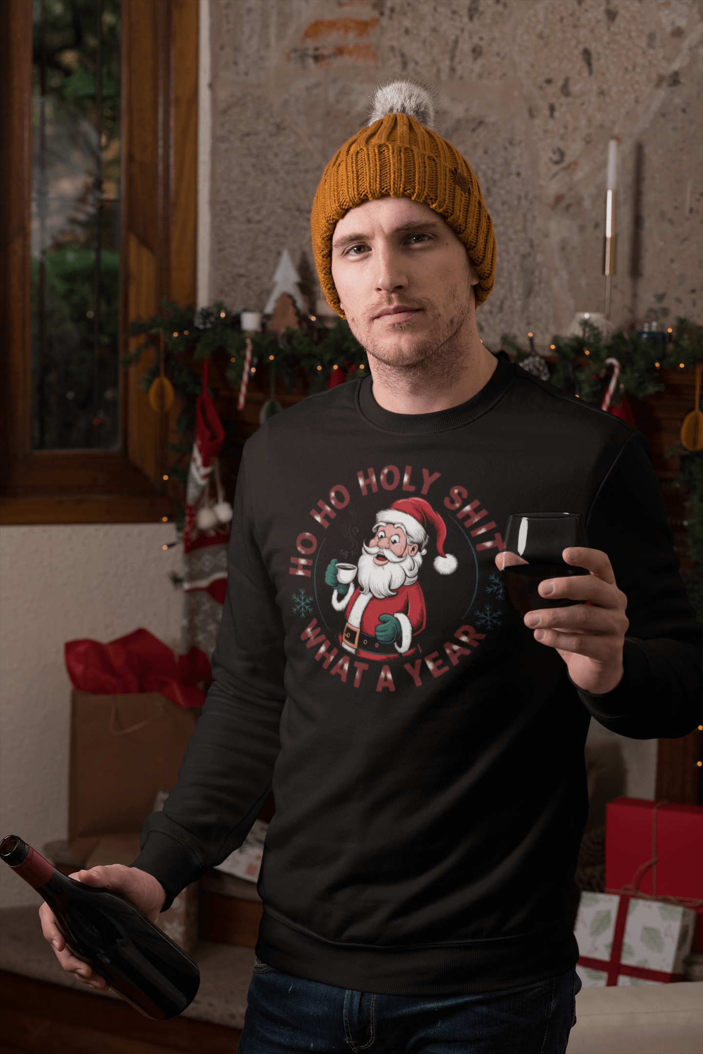 Ho Ho Holy Sh*t What a Year - Sweatshirt