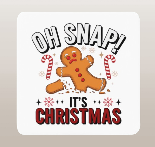 Oh Snap! Christmas Coaster