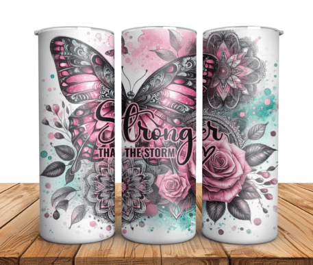 Stronger Than the Storm - 20 Oz Tumbler