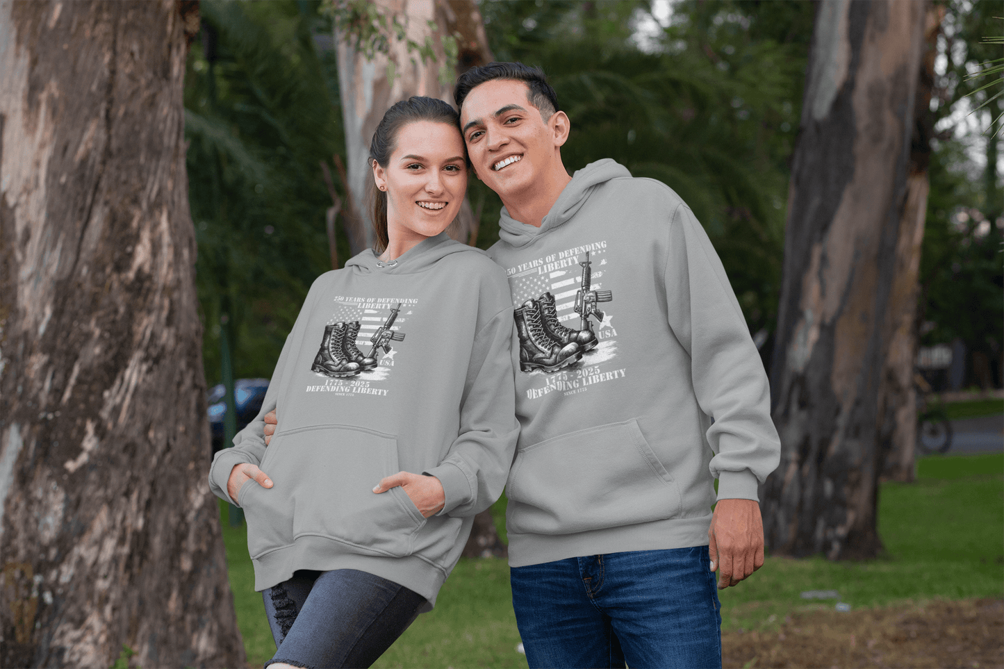 250 Years of Defending Liberty – Since 1775 Hoodie