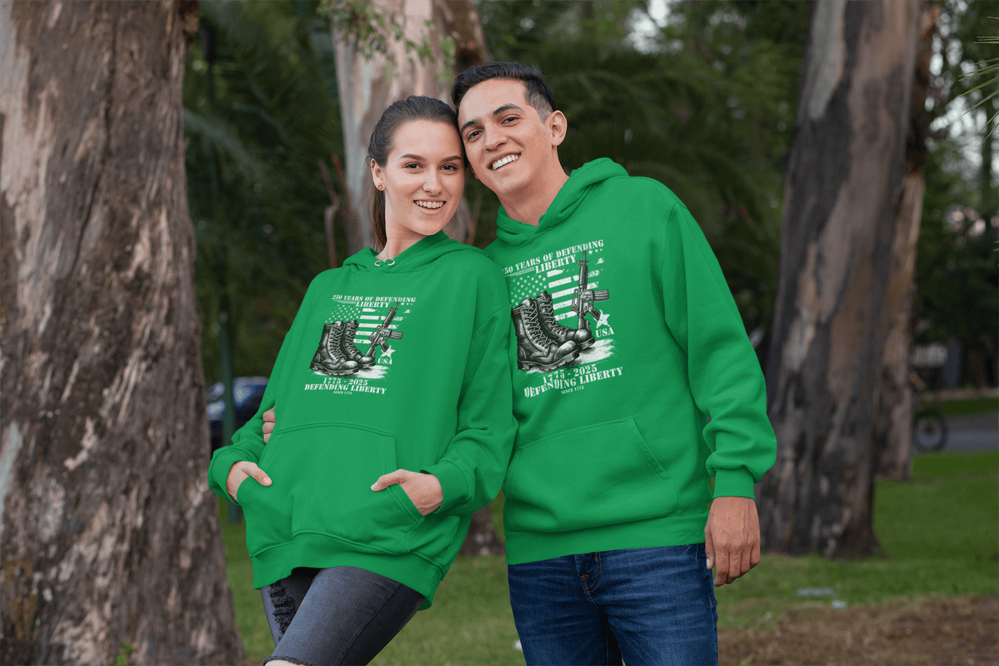 250 Years of Defending Liberty – Since 1775 Hoodie