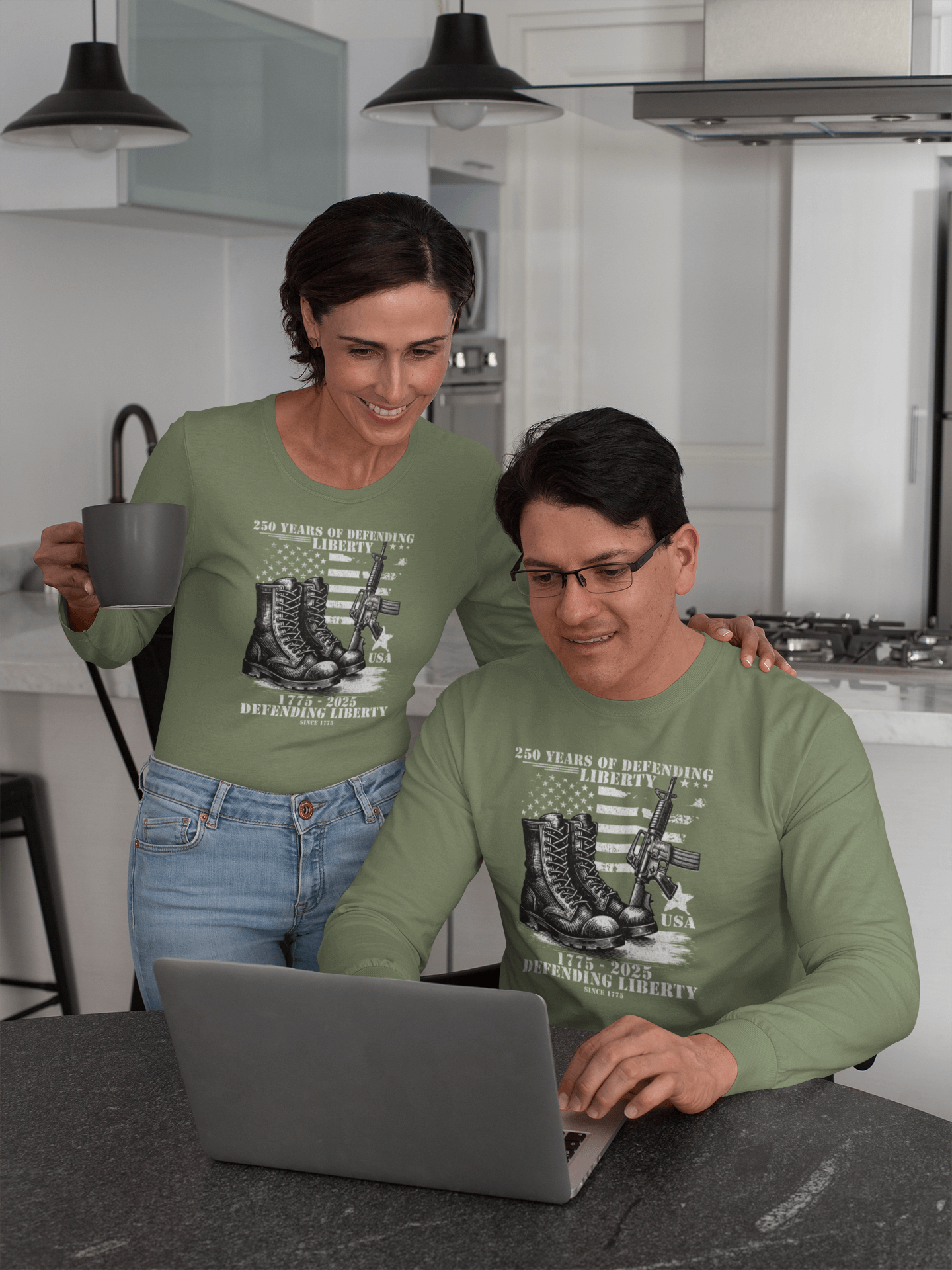 250 Years of Defending Liberty – Since 1775 - Long Sleeve