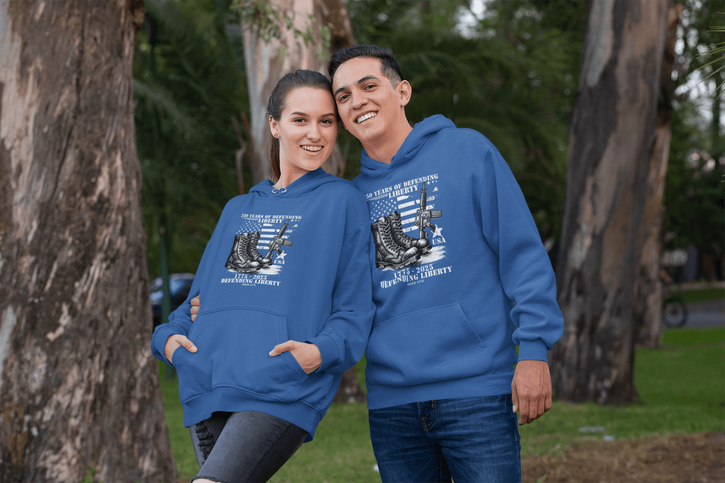 250 Years of Defending Liberty – Since 1775 Hoodie