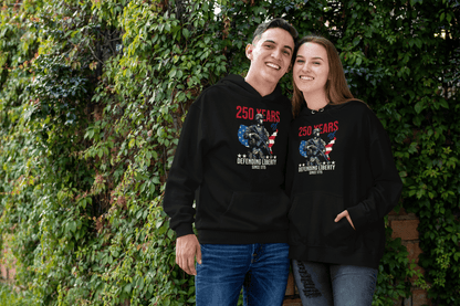 Defending Liberty Since 1775 – America 250 Hoodie
