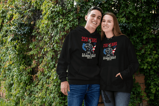 Defending Liberty Since 1775 – America 250 Hoodie
