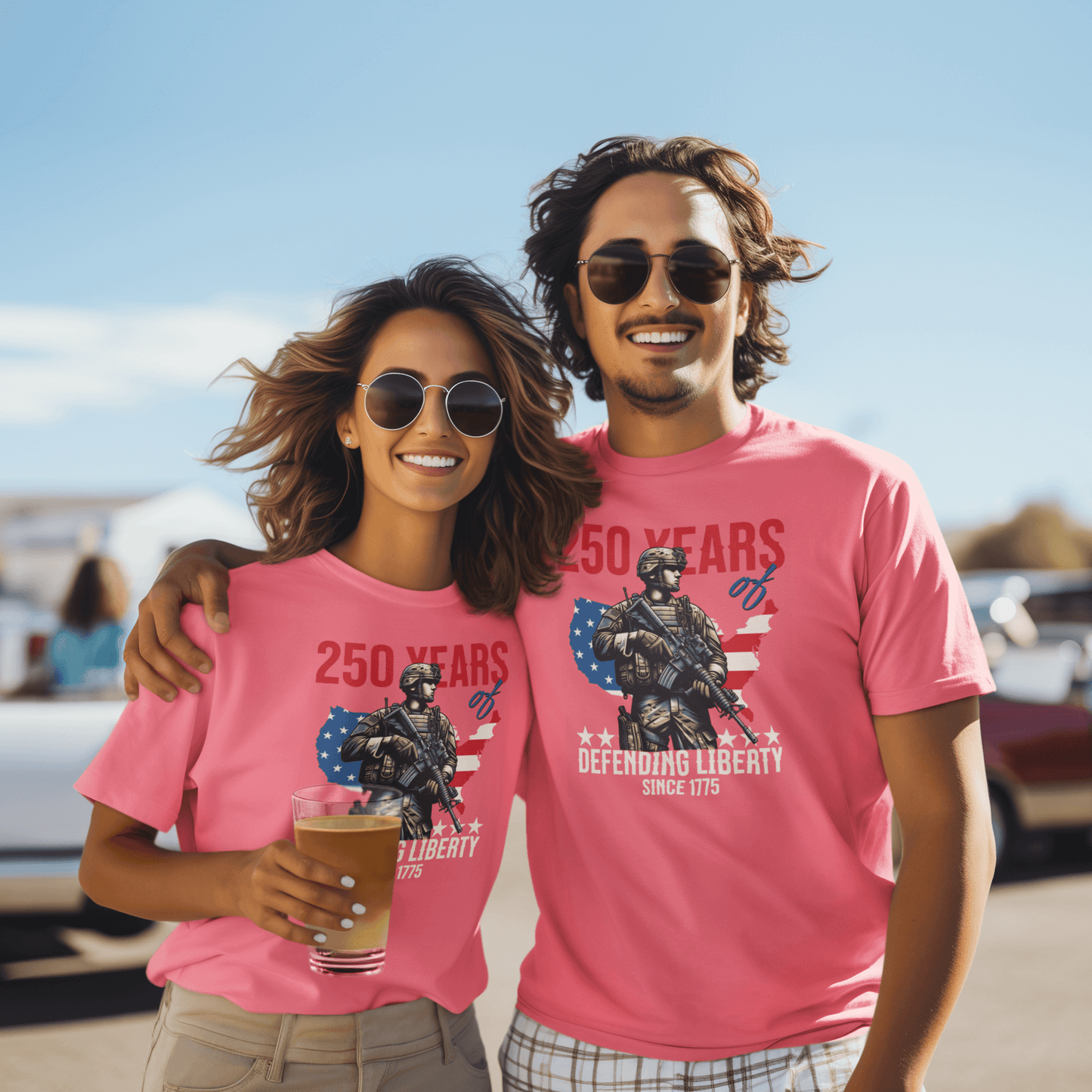 Defending Liberty Since 1775 – America 250 Tee