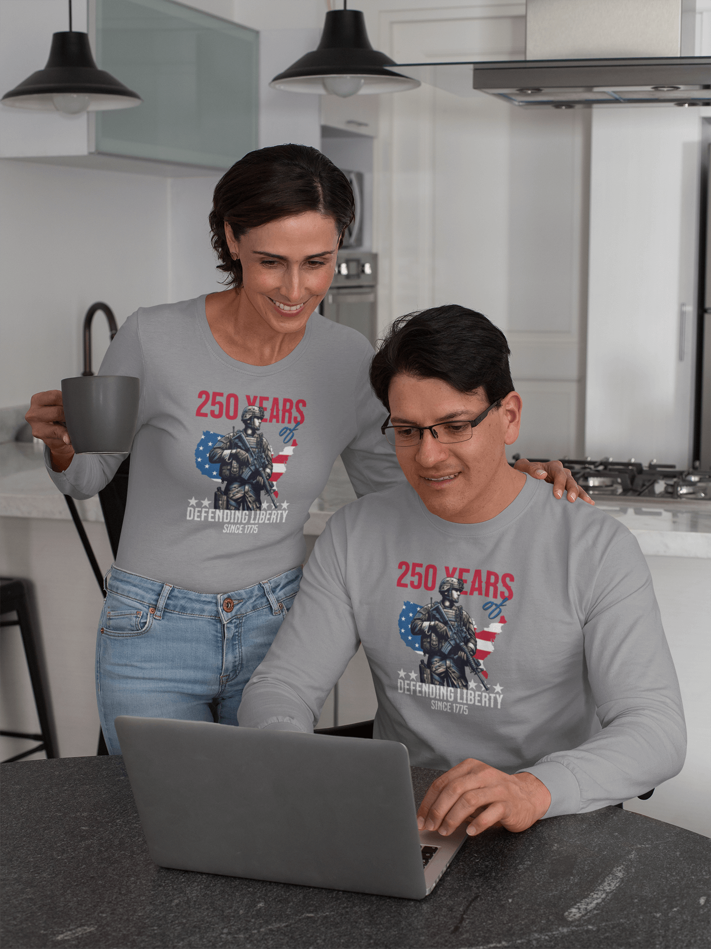 Defending Liberty Since 1775 – America 250 - Long Sleeve