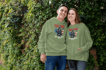 Defending Liberty Since 1775 – America 250 Hoodie