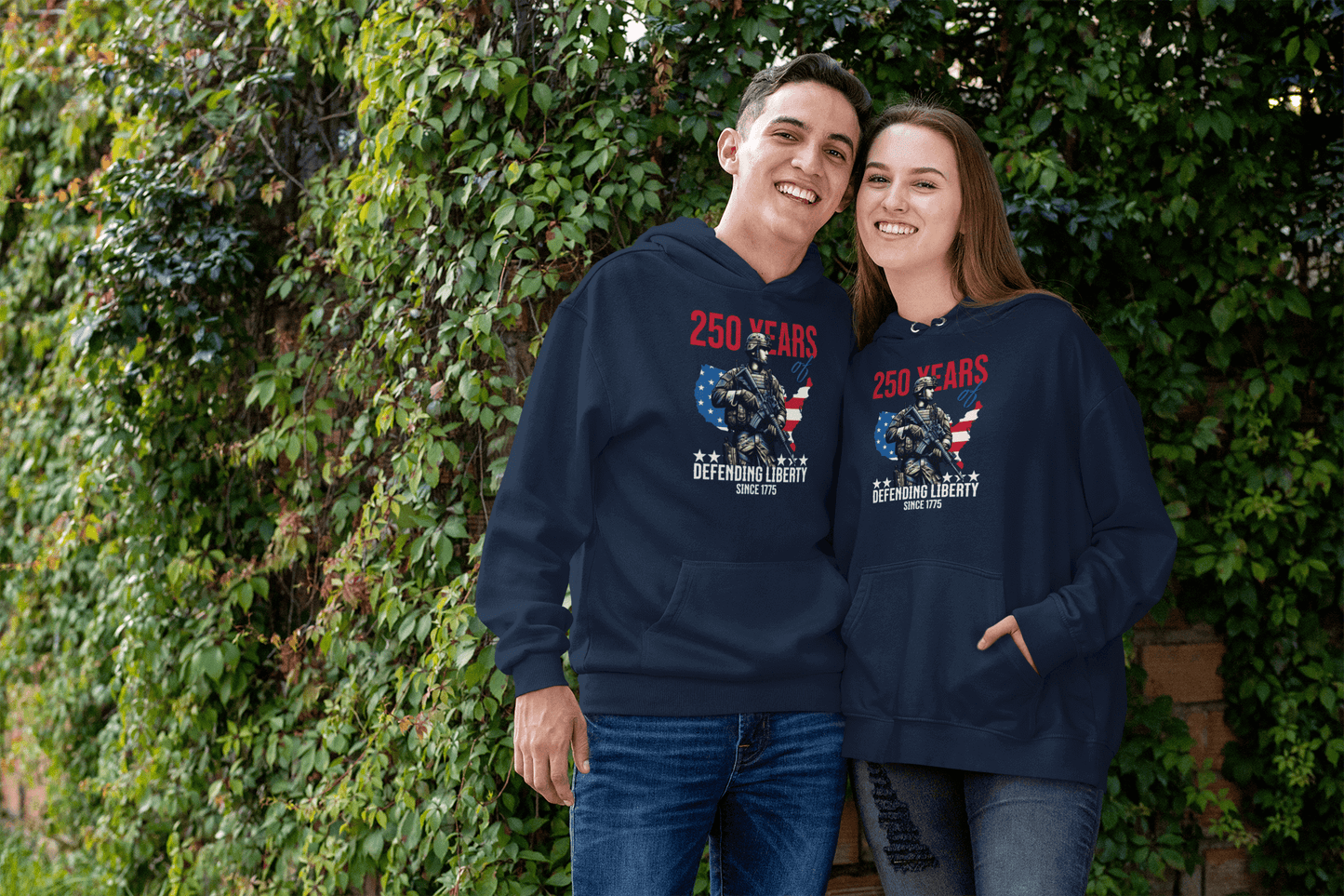 Defending Liberty Since 1775 – America 250 Hoodie